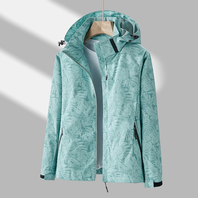 Windbreaker - Hooded - Zip-Up - Waterproof Jacket - Women's Windproof Jacket-Grace Aura