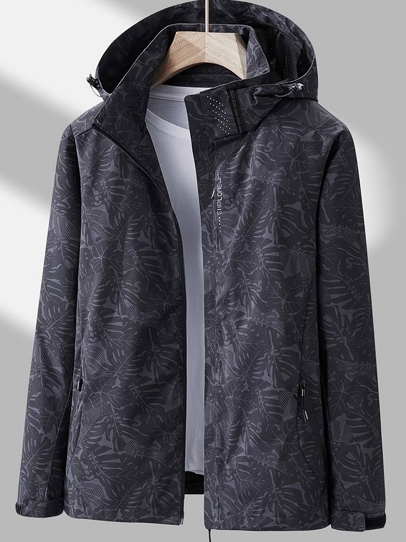 Windbreaker - Hooded - Zip-Up - Waterproof Jacket - Women's Windproof Jacket-Grace Aura