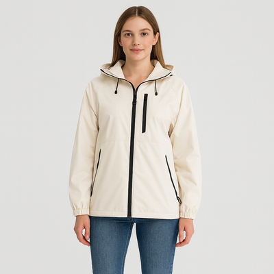 Windbreaker Jacket | Hooded | Outdoor | Waterproof Jacket | Women's Jacket-Grace Aura