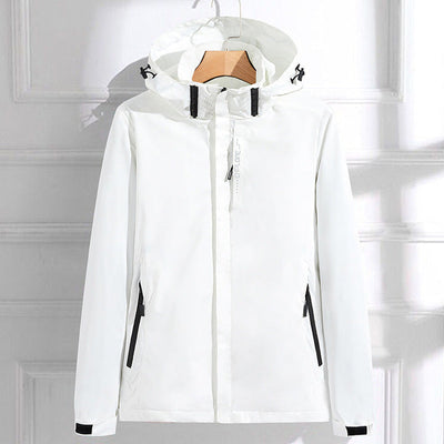 Windbreaker Jacket - Hooded - Outdoor - Waterproof Jacket - Women's Jacket-Grace Aura