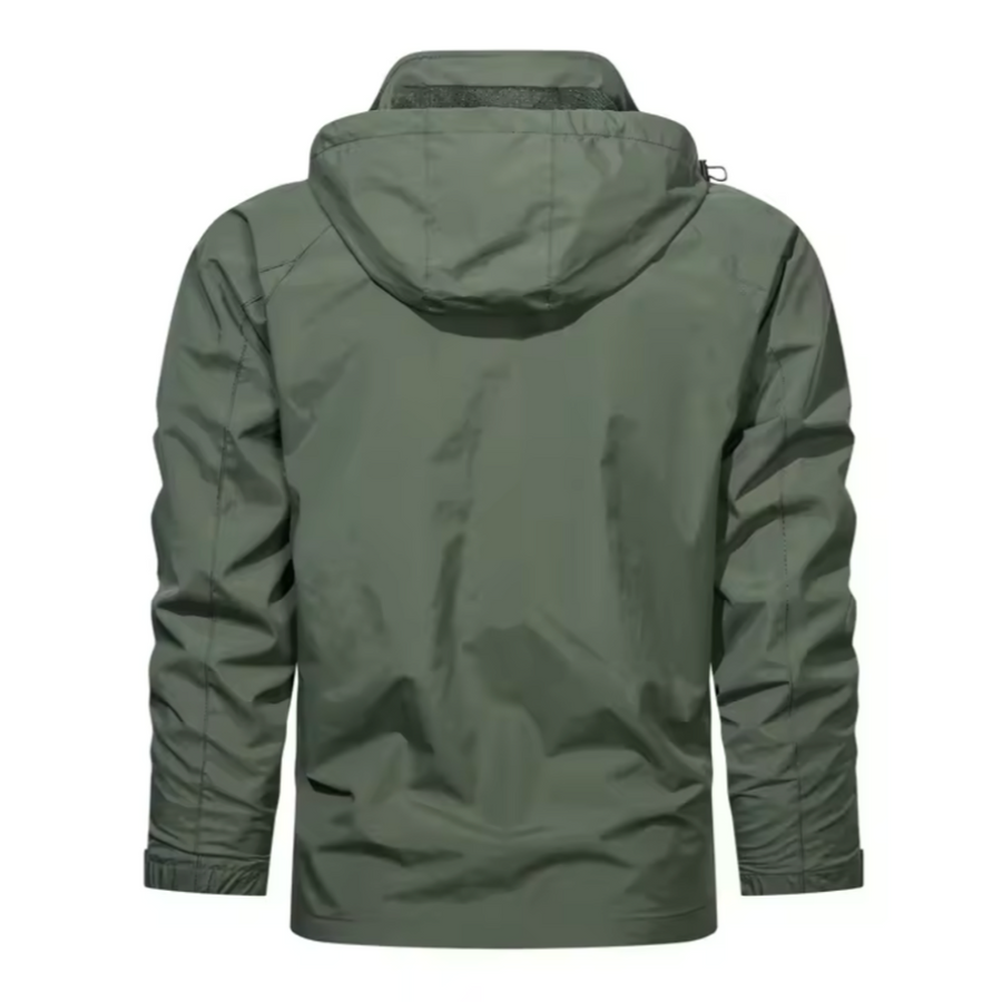 Windbreaker Jacket - Men's Hooded Waterproof Outdoor Jacket -Grace Aura