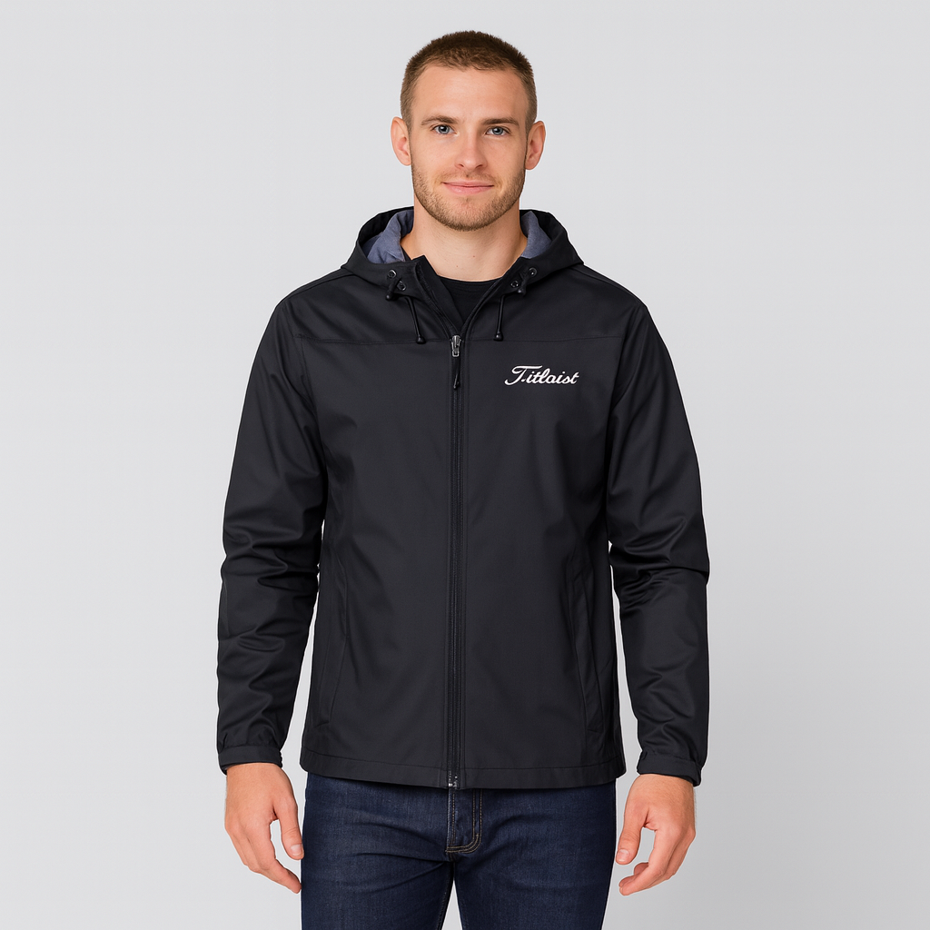 Windbreaker Jacket - Men's Zip-Up Waterproof Outdoor Jacket-Grace Aura