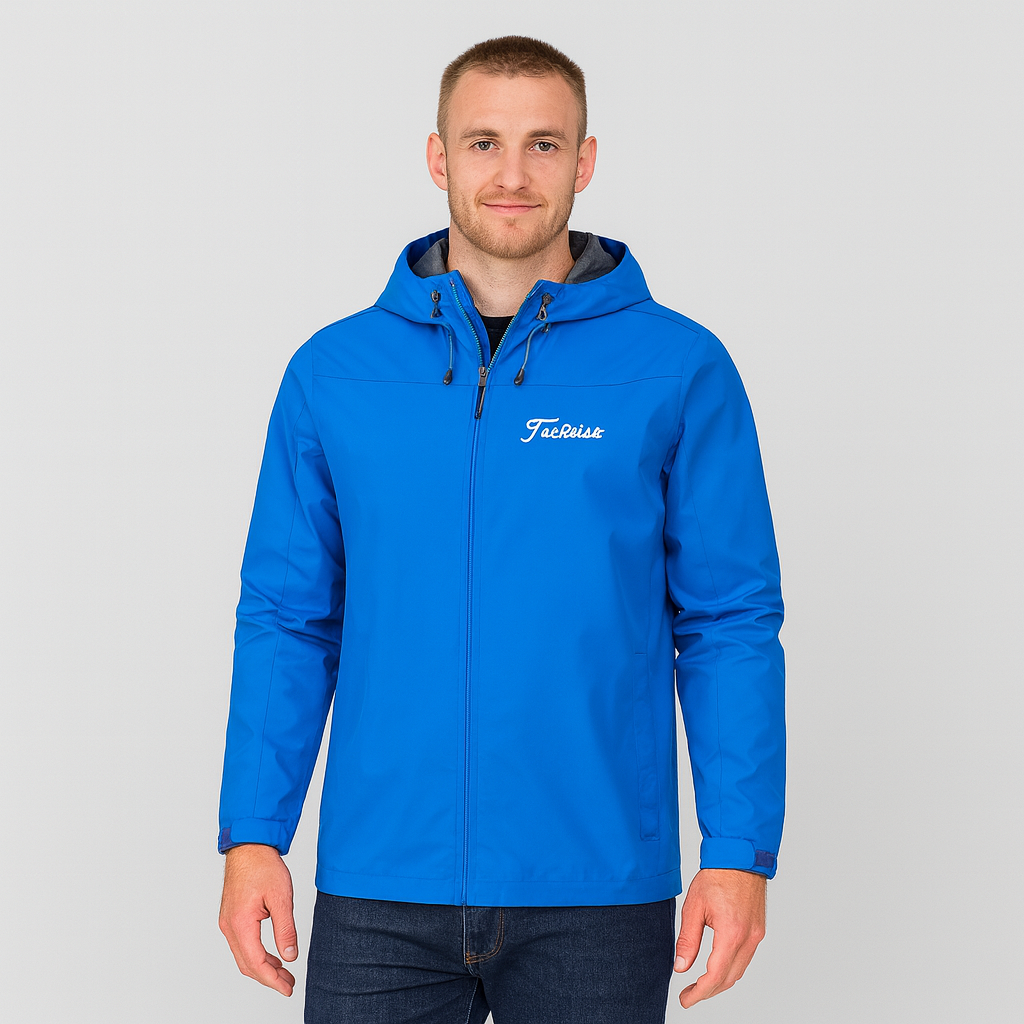 Windbreaker Jacket - Men's Zip-Up Waterproof Outdoor Jacket-Grace Aura