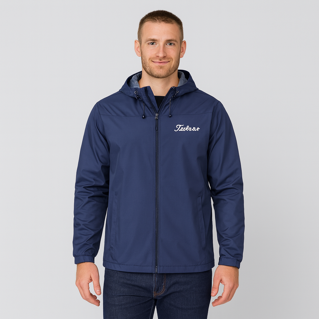 Windbreaker Jacket - Men's Zip-Up Waterproof Outdoor Jacket-Grace Aura