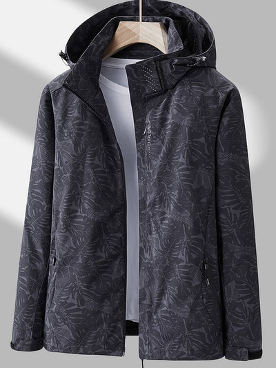 Windbreaker Jacket - Women's Hooded Waterproof Hiking Jacket-Grace Aura