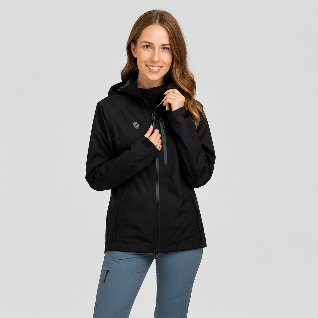 Windbreaker Jacket - Women's Hooded Windproof and Waterproof Jacket-Grace Aura
