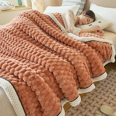 Winter Blanket | Plush | Warm | Fleece Blanket | Fluffy Blanket-Grace Aura
