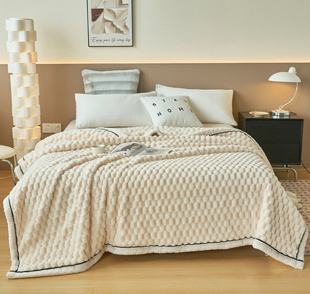 Winter Blanket | Plush | Warm | Fleece Blanket | Fluffy Blanket-Grace Aura