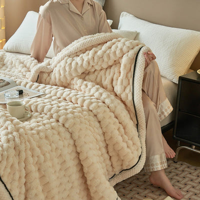 Winter Blanket | Plush | Warm | Fleece Blanket | Fluffy Blanket-Grace Aura