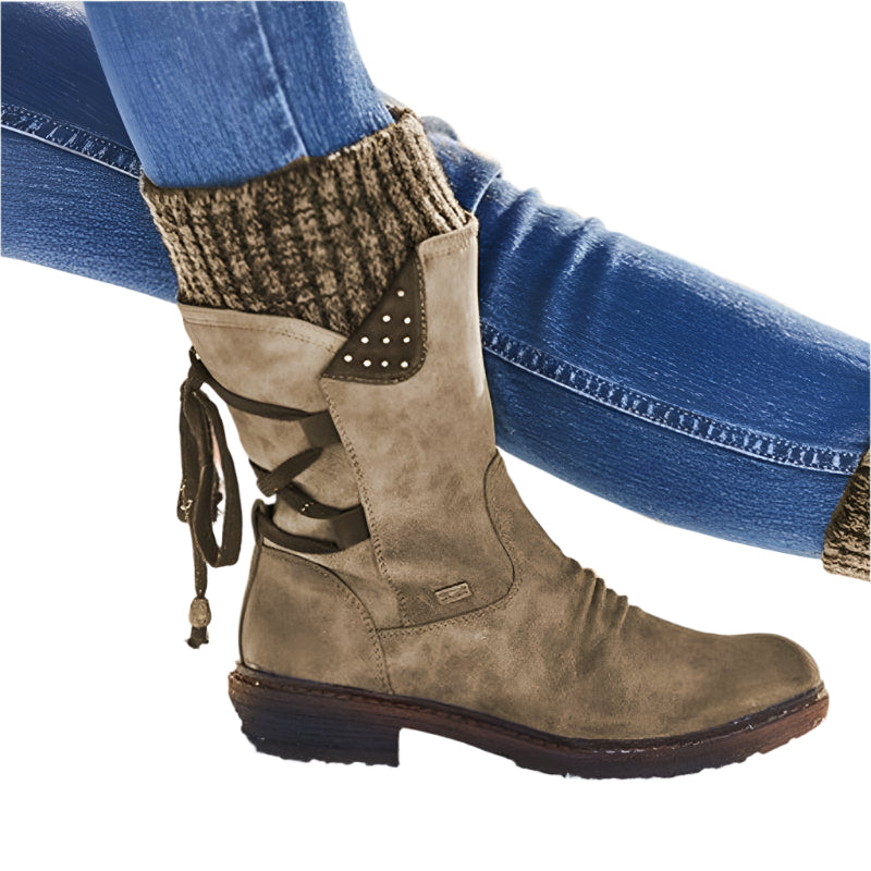 Winter Boots | Zipper | Non-Slip | Snow Boots | Women's Boots-Grace Aura