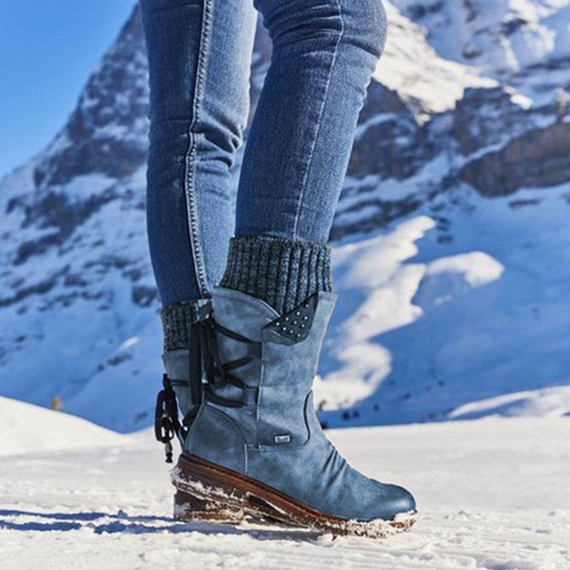 Winter Boots | Zipper | Non-Slip | Snow Boots | Women's Boots-Grace Aura