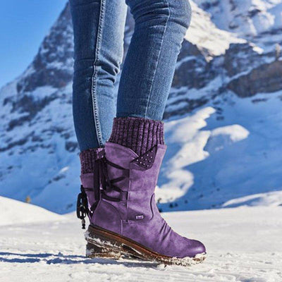 Winter Boots | Zipper | Non-Slip | Snow Boots | Women's Boots-Grace Aura