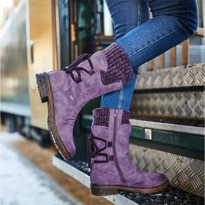 Winter Boots | Zipper | Non-Slip | Snow Boots | Women's Boots-Grace Aura