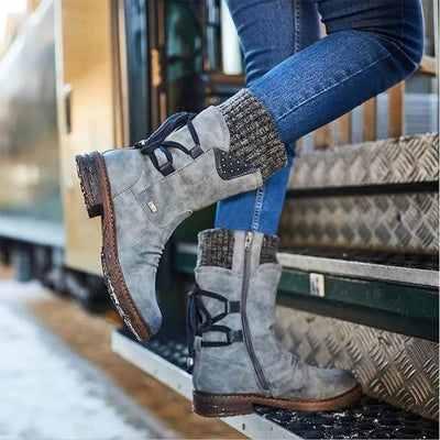 Winter Boots | Zipper | Non-Slip | Snow Boots | Women's Boots-Grace Aura