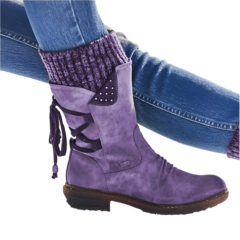 Winter Boots | Zipper | Non-Slip | Snow Boots | Women's Boots-Grace Aura