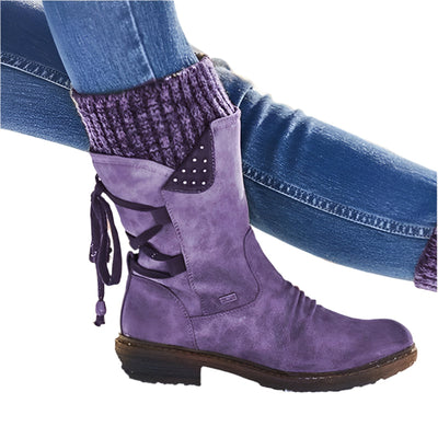 Winter Boots | Zipper | Non-Slip | Snow Boots | Women's Boots-Grace Aura