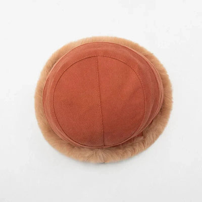 Winter Bucket Hat - Women's Warm Fleece Lined Winter Hat-Grace Aura