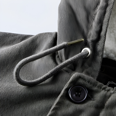 Winter Jacket | Hooded | Fleece Lined | Snow Jacket | Men's Winter Coat-Grace Aura