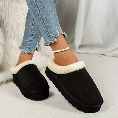 Winter Slippers - Furry - Slip-On - Indoor Slippers - House Slippers-Grace Aura