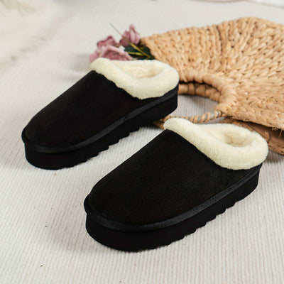 Winter Slippers - Furry - Slip-On - Indoor Slippers - House Slippers-Grace Aura