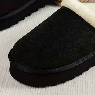 Winter Slippers - Furry - Slip-On - Indoor Slippers - House Slippers-Grace Aura
