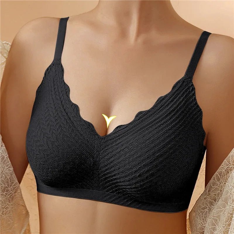 Wireless Bra - Women's Comfortable Non Underwire Bralette-Grace Aura