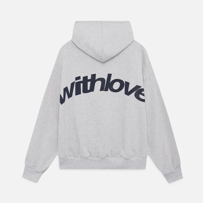 With Love Hoodie | Comfy | Pullover | Unisex Hoodie | Oversized Hoodie-Grace Aura