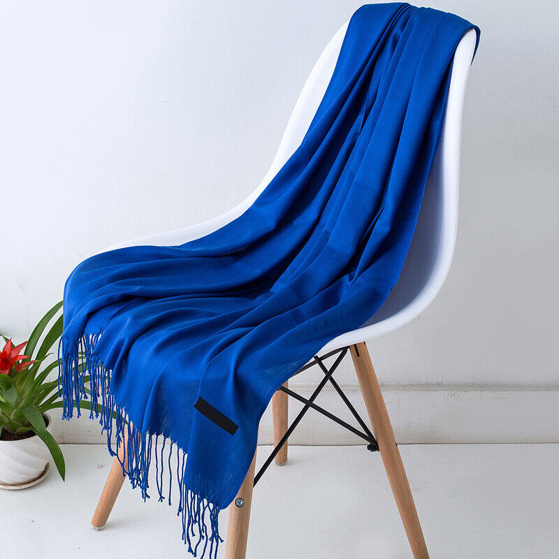 Women's Scarf - Big - Tassel - Long Scarf - Cashmere Scarf-Grace Aura