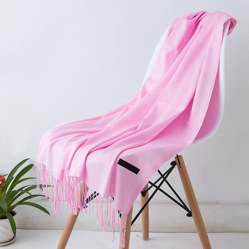 Women's Scarf - Big - Tassel - Long Scarf - Cashmere Scarf-Grace Aura
