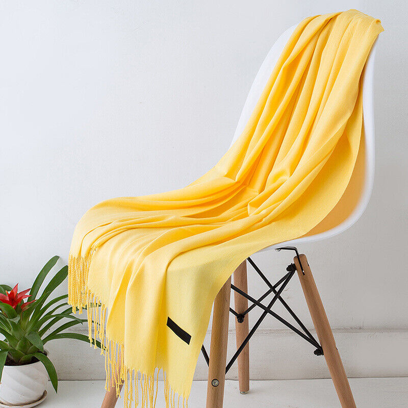 Women's Scarf - Big - Tassel - Long Scarf - Cashmere Scarf-Grace Aura