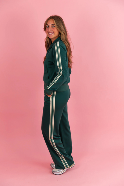 Women's Tracksuit | Zip-Up | Striped | Jogging Set | Co-Ord Sets Women-Grace Aura