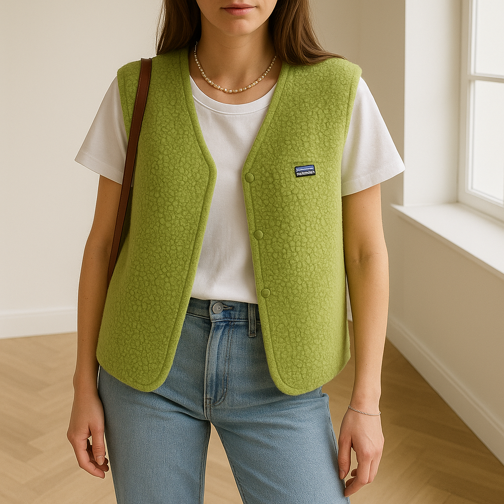 Women's Vest | Sleeveless | Bodywarmer | Fleece Vest | Ladies Gilet-Grace Aura