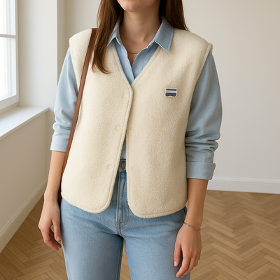 Women's Vest | Sleeveless | Bodywarmer | Fleece Vest | Ladies Gilet-Grace Aura