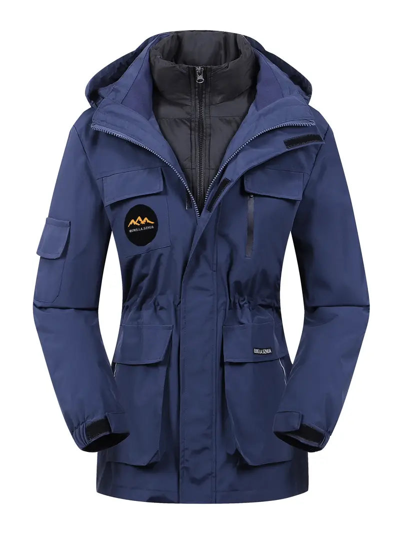 Women's Winter Jacket | Hooded | Pockets | Snow Jacket | Winter Coat-Grace Aura