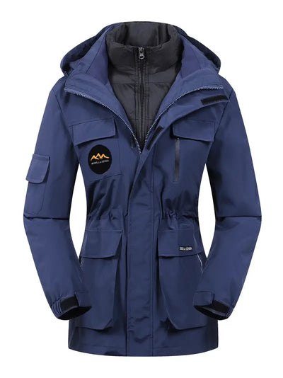 Women's Winter Jacket | Hooded | Pockets | Snow Jacket | Winter Coat-Grace Aura