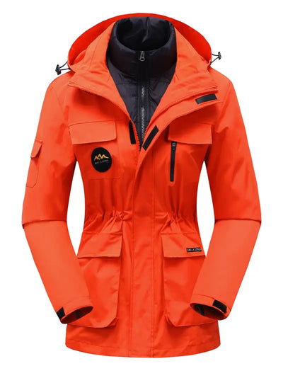 Women's Winter Jacket | Hooded | Pockets | Snow Jacket | Winter Coat-Grace Aura