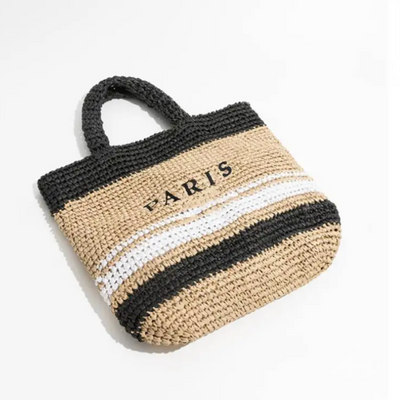 Woven Bag | Boho | Shopper | Straw Bag | Tote Bag -Grace Aura